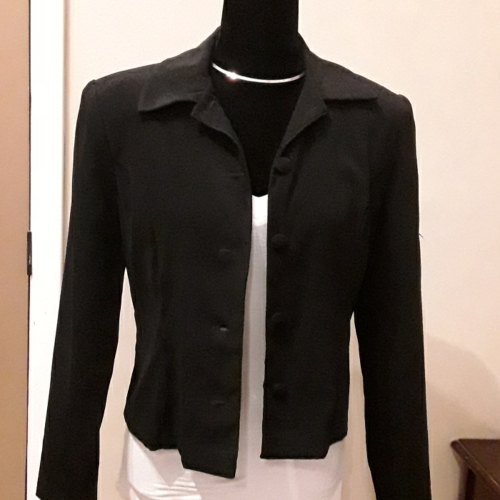 R&K Originals Pant Suit Sz 4/Pants 6 Blk Pant Suit